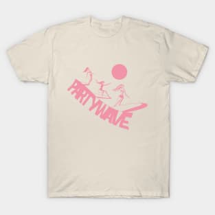 Party Wave Pink T-Shirt